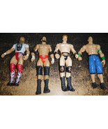 2011/12 WWE Figures Lot Of 4 7&quot; John Cena, Wade Barrett, Daniel Bryan, S... - $13.85