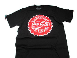 Coca-Cola You Can't Beat the Feeling Bottle Cap Tee Medium - FREE SHIPPING - £11.70 GBP