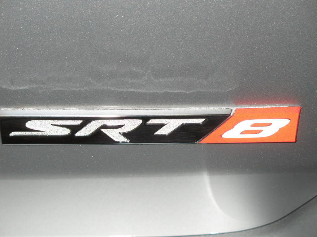 SRT8 Trunk BadgeOverlay Decal for Dodge Charger SRT8 2006-2013