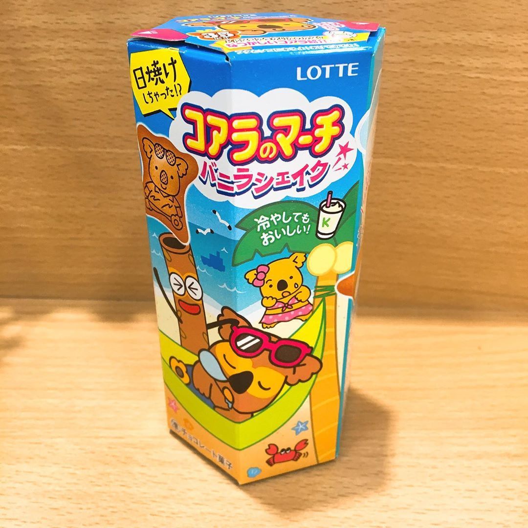 Lotte JAPAN Koala Limited Vanilla Milkshake Flavor Chocolate Cookie 48g Cookies & Biscotti