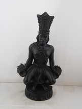 Vintage Hawaiian Figurine - Polynesian Dancer Male by Hip - Made with Lava - $59.00