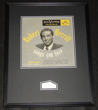 Robert Merrill Signed Framed 1954 Songs You Love Record Album Display image 1