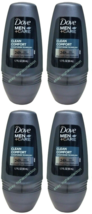 LOT 4 x Dove Men+Care Clean Comfort 24-Hr Deodorant 1.7 Oz Ea NEW - $23.75