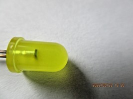 Miniatronics # 12-153-03 Yellow Blinker Flasher 5mm 3 Pieces image 2