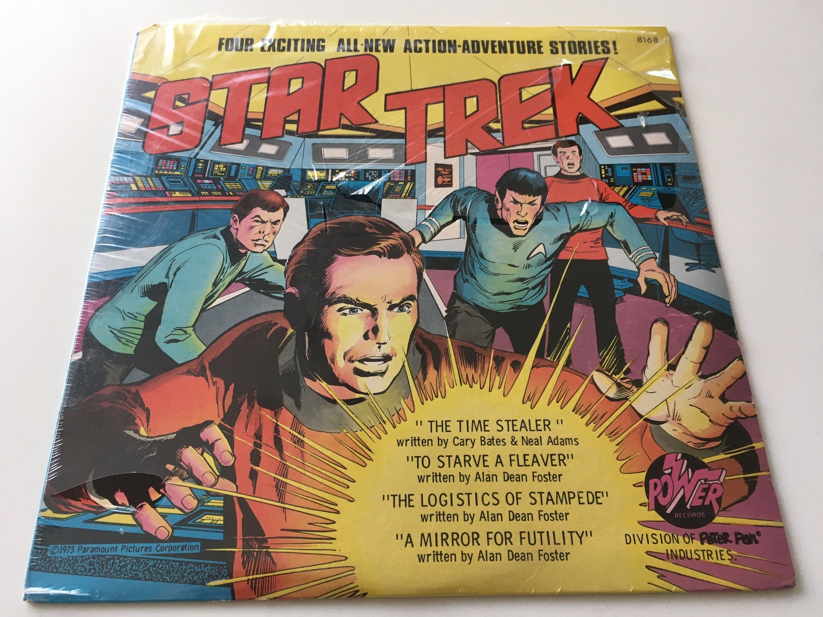 Star Trek SEALED LP Vinyl Record Album, Power Records - 8168, 1976 ...