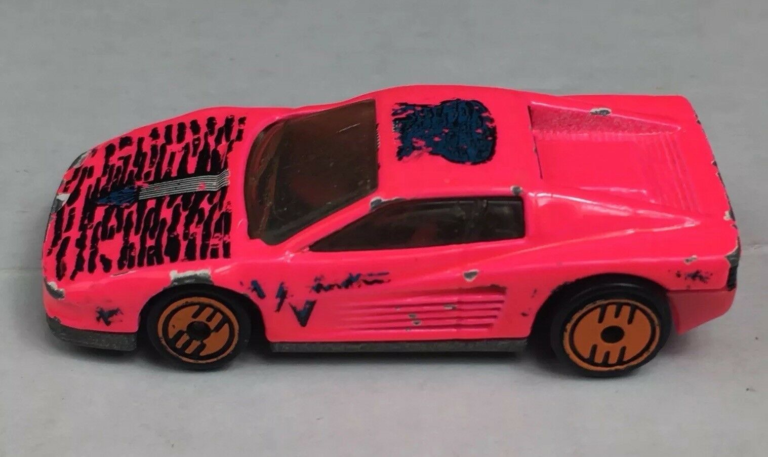pink ferrari toy car