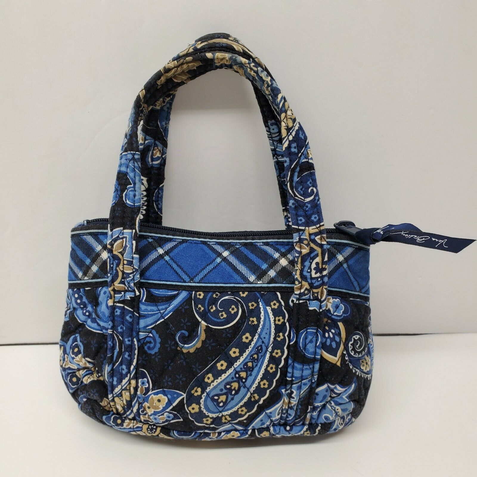 vera bradley plaid wool purse