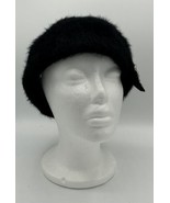 VTG Merri Soie for Evelyn Varon exclusive vintage black union made hat 1... - $34.65