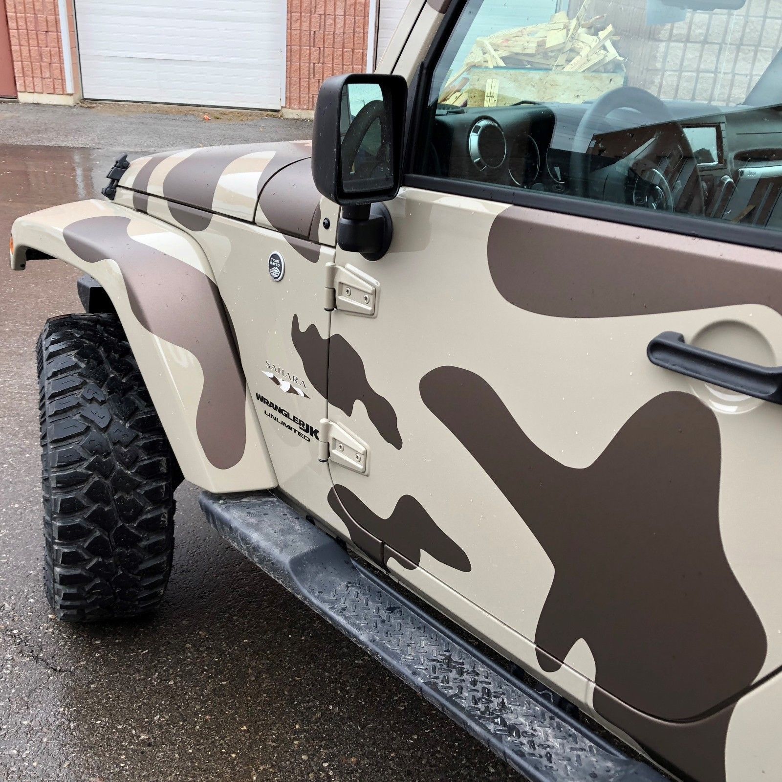 Jeep Wrangler Custom Camo Pattern Kit - Multiple Color Options ...