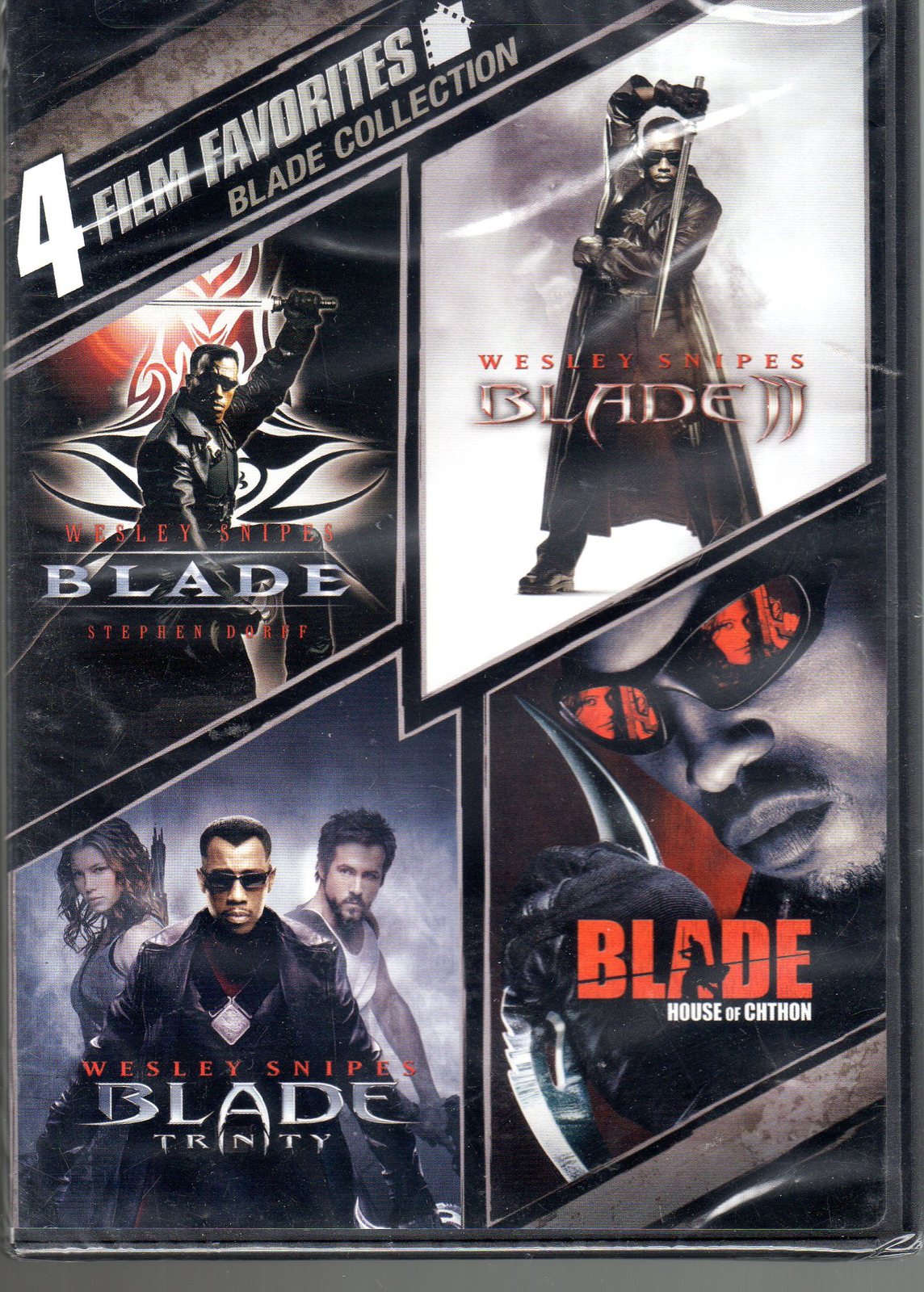 Blade Collection 4 Film Favorites New Sealed DVD - DVD, HD DVD & Blu-ray