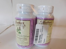 Heather's Tummy Tamer Irritable Bowel Syndrome Peppermint Oil 90 Softgels x2 NEW - $61.00