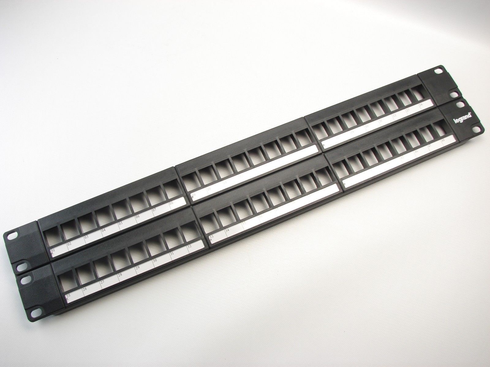 NEW Legrand OnQ WP48RM 48Port Blank Keystone Patch Panel (B415