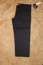 Girl's Dickies School Uniform Pants Stretch Fabric, Size:11 35 in x 24 in Black - $14.80