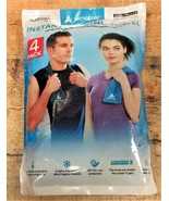 Arctic Cool Instant Cooling Towel 4-Pack (15&#39;&#39; x 28&#39;&#39;) 2 Gray &amp; 2 Blue - $19.99