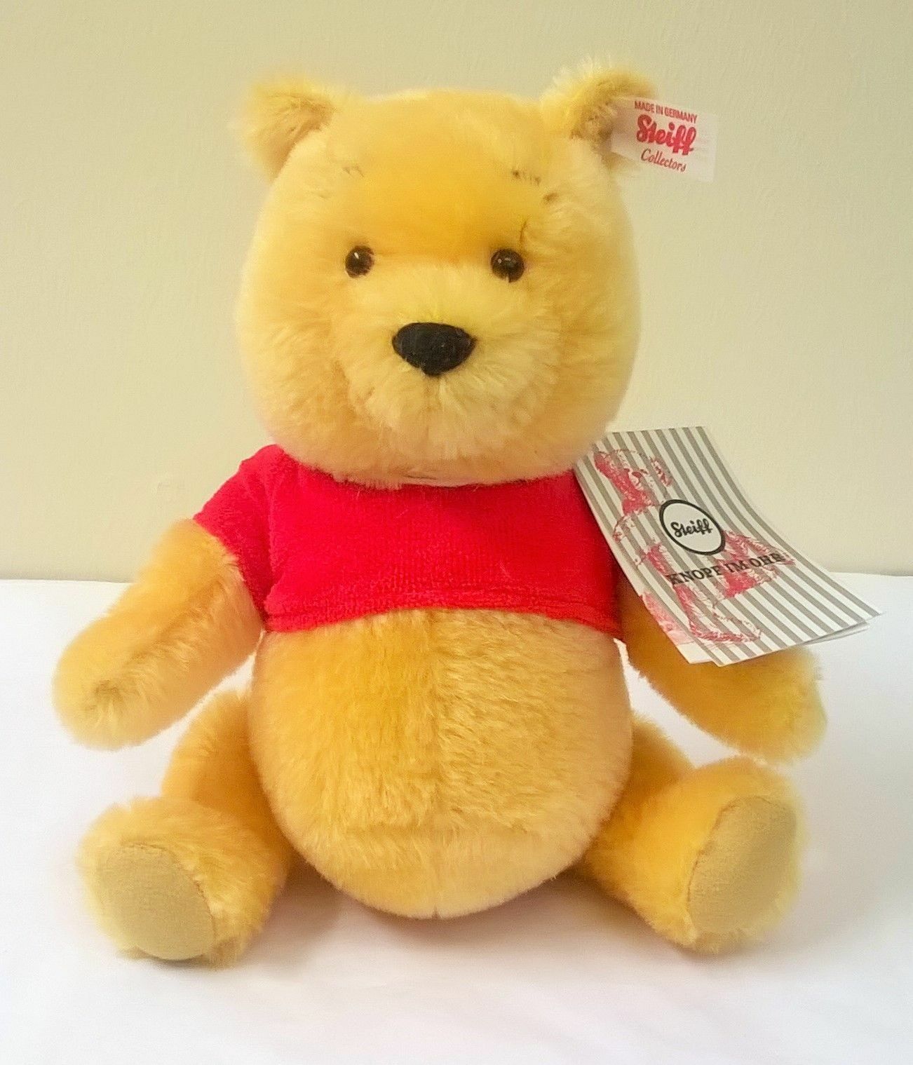 1960 winnie the pooh stuffed animal