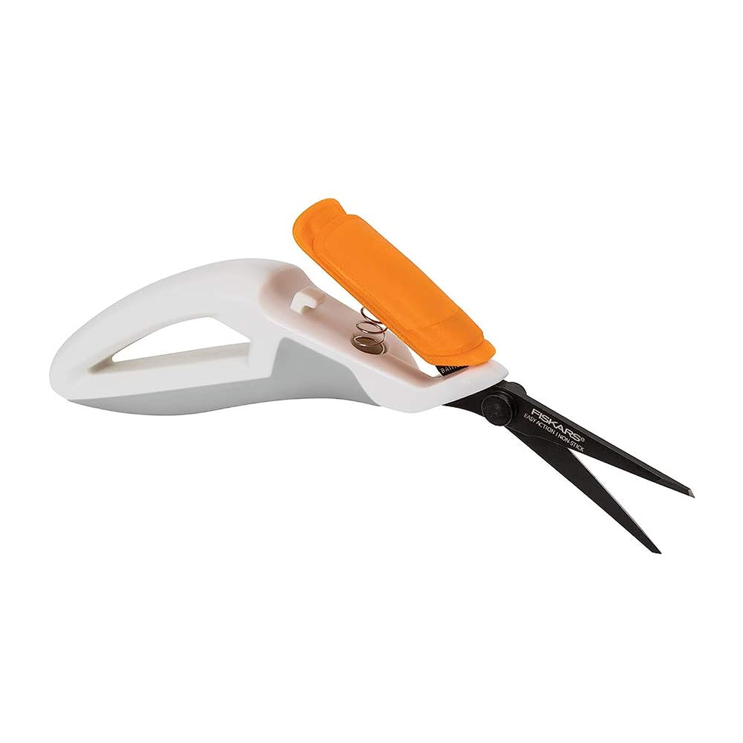 Fiskars 1020499 Scissors Sharpener, 9 x 4 x 13.8 cm, White/Orange