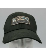 RVCA Mens Snapback Hat Adjustable Trucker Black Cap  - $14.84