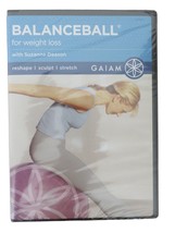 GAIAM Balance Ball for Weight Loss DVD NEW Suzanne Deason Pilates Yoga - $11.83