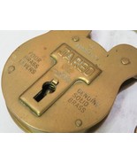 Antique Vintage Lock #2 Admiralty Jared Old English Solid Brass - $53.46
