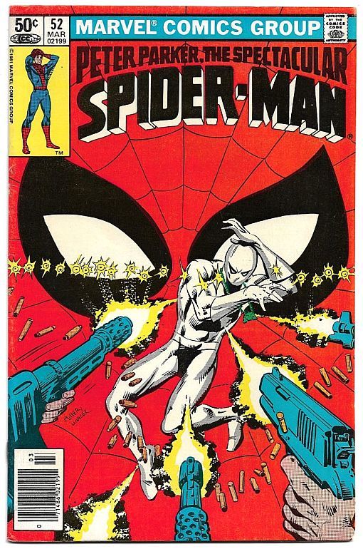 Peter Parker, The Spectacular SpiderMan 52 (1981) *Marvel / The White
