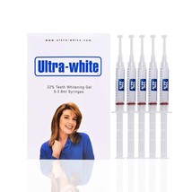 Ultra White 22% Teeth Whitening Gel Large 5 Tubes 3.8 ml of - $61.95