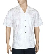 Men&#39;s White Cotton/Poplin Hawaiian Wedding Shirt Short Sleeve/IslandNapa... - $56.95+
