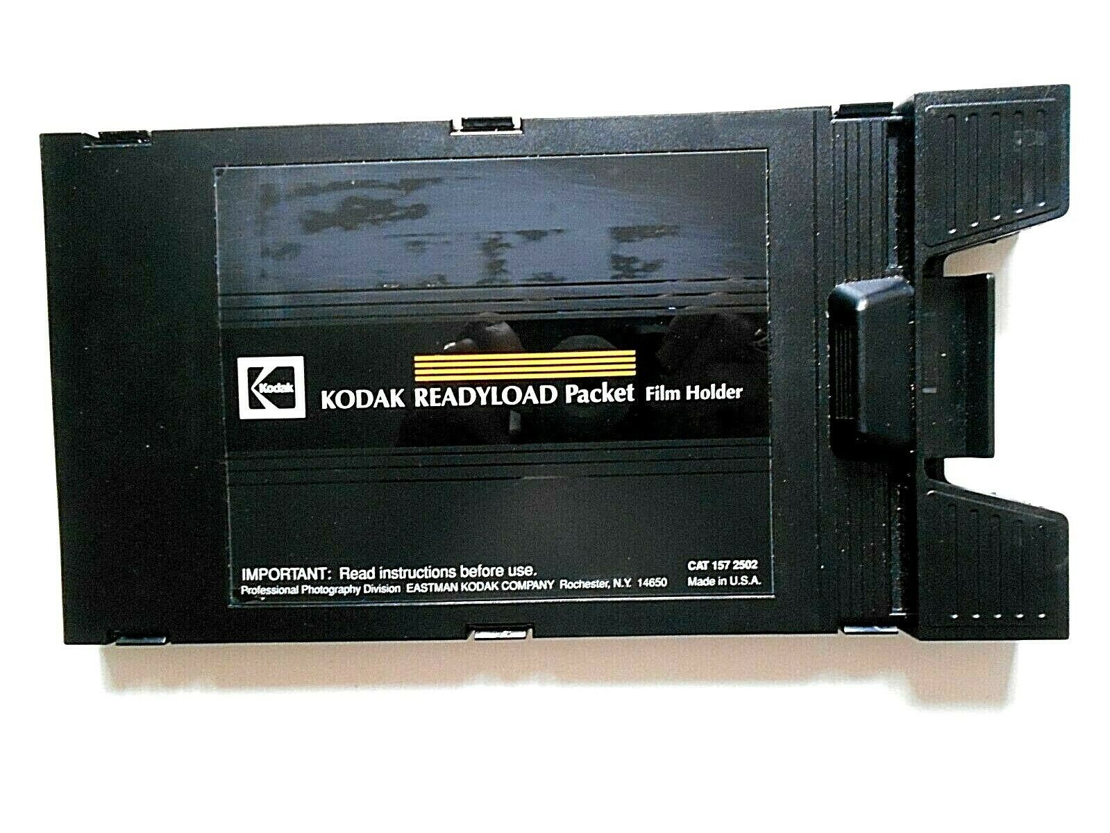 Kodak Prof. Readyload Packet 4"x5" Sheet Film Holder Film Backs & Holders