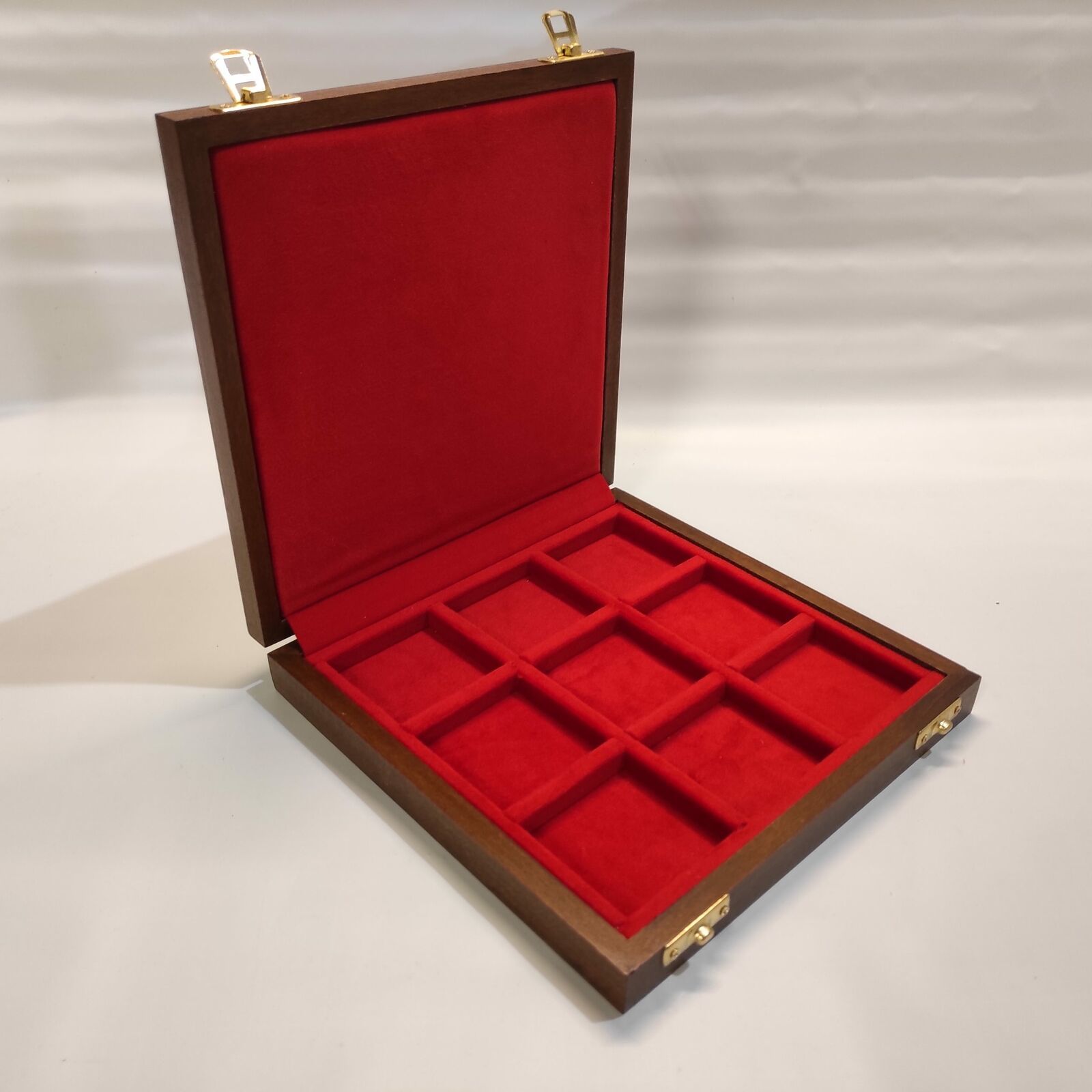 Caja para Monedas O Medallas 9 Cartones 50x50 MM - World