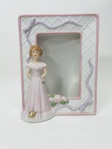 Enesco Growing Up Birthday Girls Ceramic Picture Frame 13 Years - $14.99