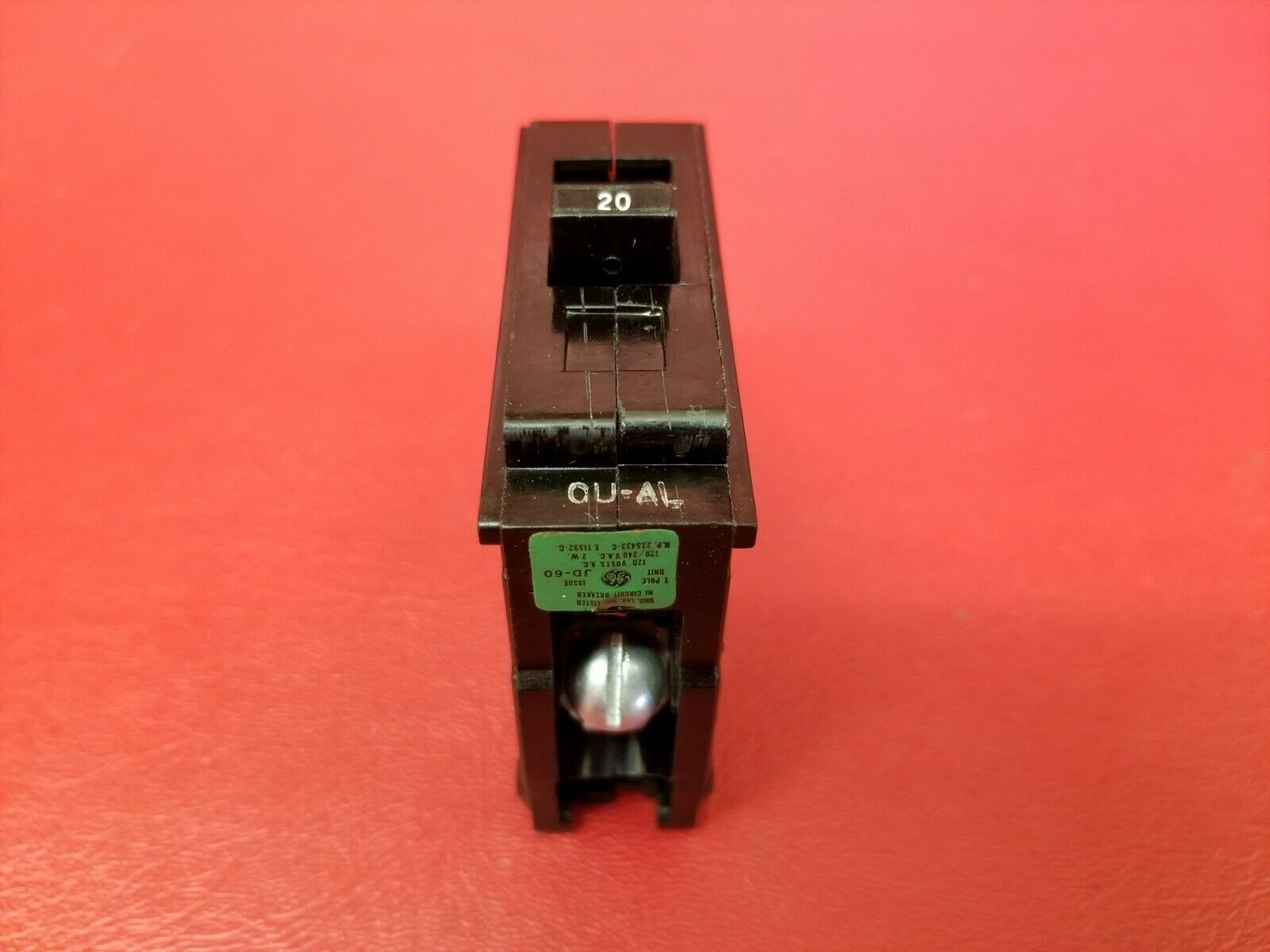 20 Amp GE General Electric Type TQL 1 Pole Circuit Breaker Same as