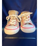 Converse All Star Double Tongue Low Tops Grey and Lime Green Pre-Owned J... - $19.79