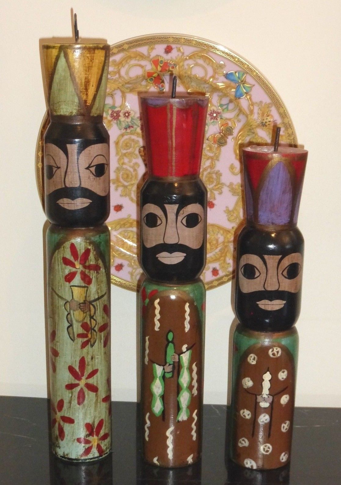 mexican wooden figures