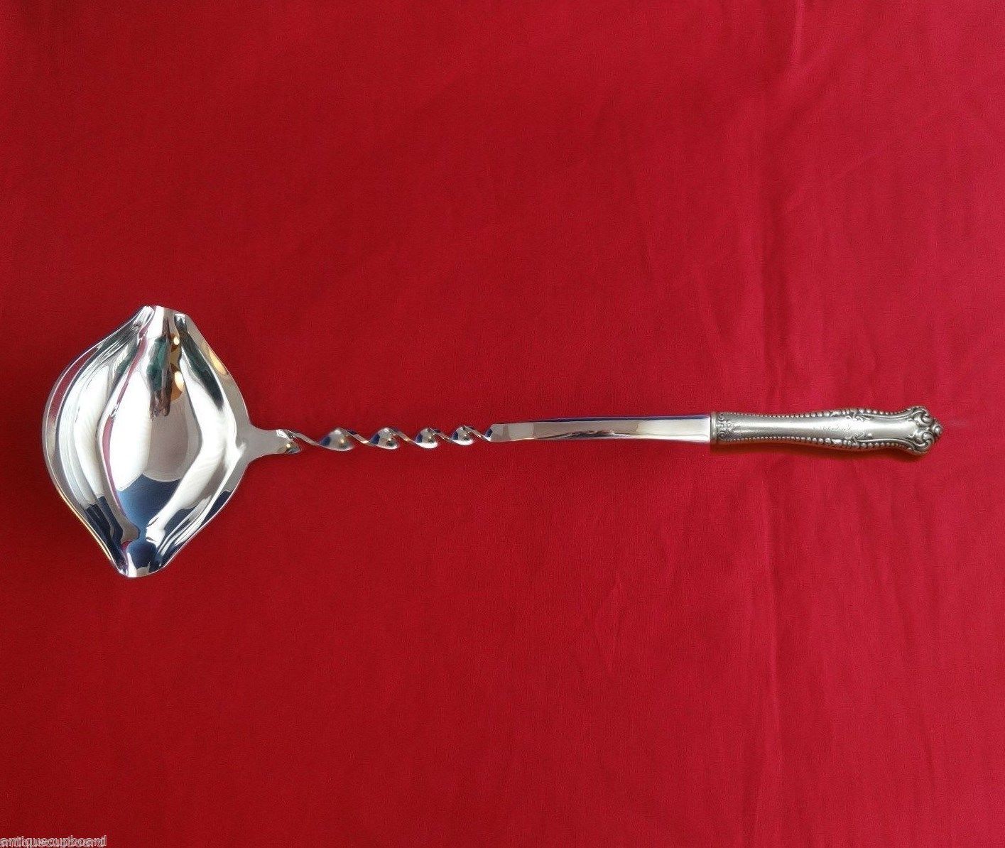 Antique Whiting Louis XV Sterling Silver Punch Ladle