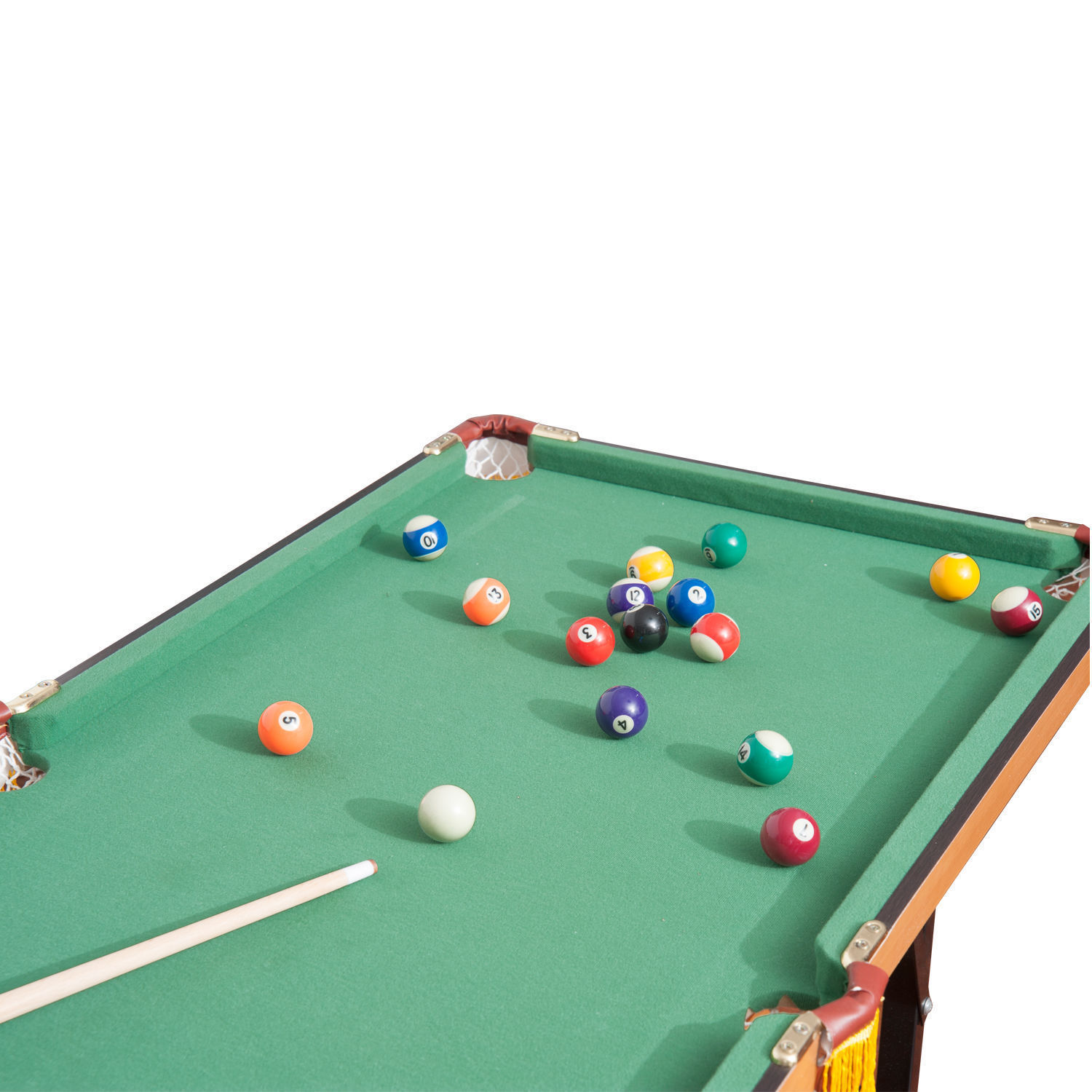 New 4.5ft Mini Table Top Pool Table Game Billiard Board Play with Balls