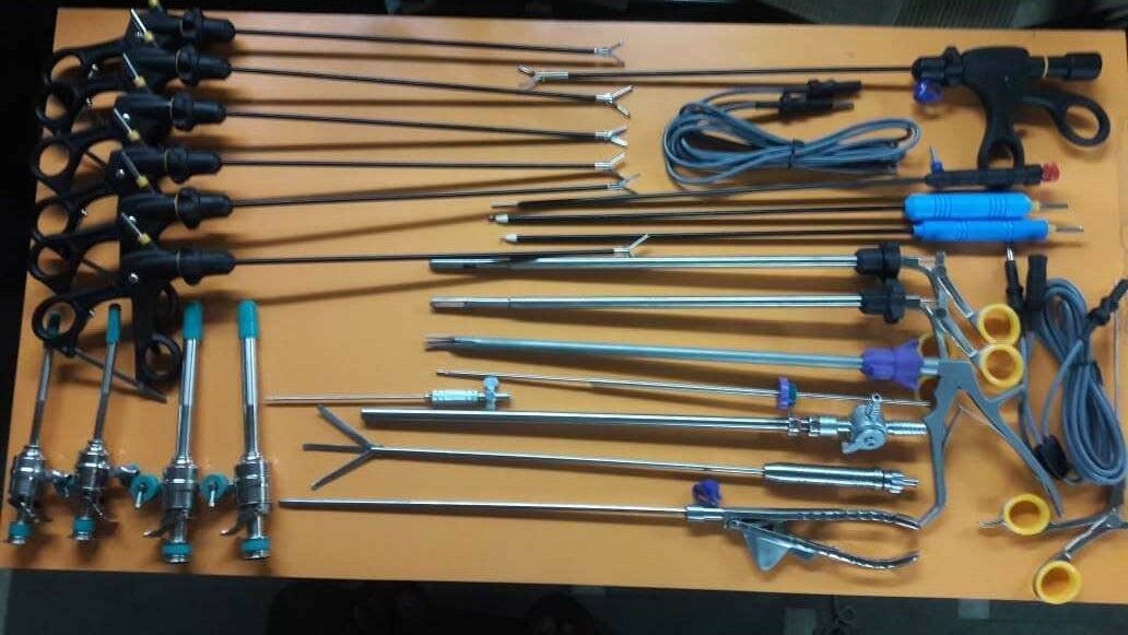 Laparoscopic Urology Gynecology Professional Surgical Instruments Kit ...