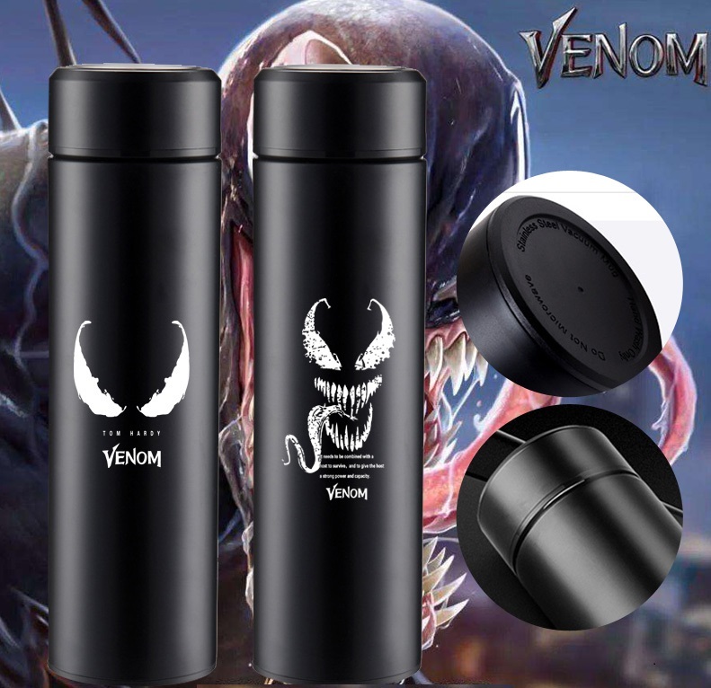 430 Ml Stainless Steel Venom Water Bottle Thermos / Venom Printed