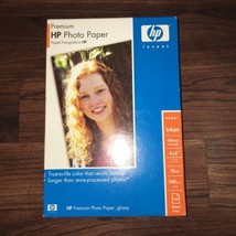 HP Premium Photo Paper 4 x 6 Inkjet Glossy 100 Sheets 64 Pound 10 Mil Se... - $12.11