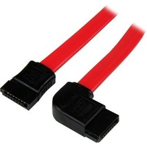 Startech 18in SATA to Left Side Angle SATA Serial ATA Cable - $31.99