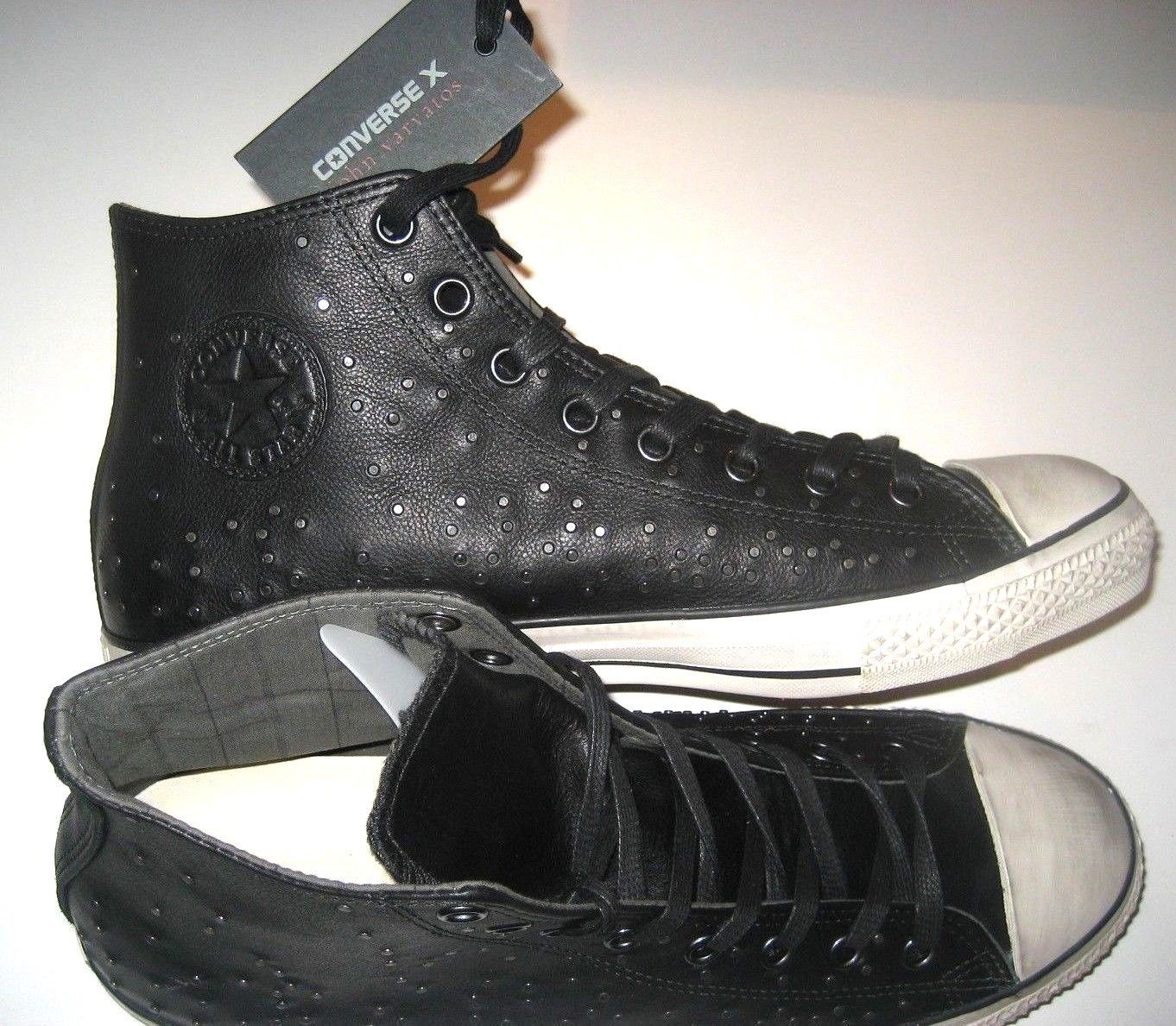 Converse John Varvatos Mens CTAS Mini Stud Hi Top Shoes