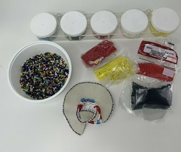 Seed Beads 1 Pound Crafting Supplies Multiple Colors Lot  - $24.99