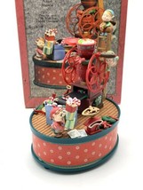 Vintage Christmas Enesco Sweet Shoppe Music Box Tested And Works! - $39.74