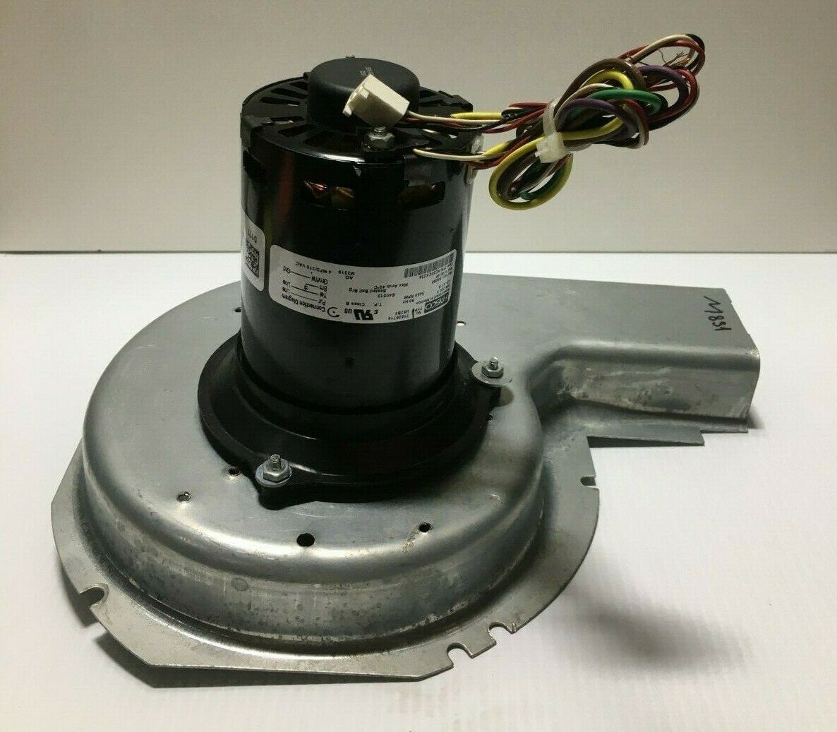 FASCO 71626714 HC30CK234 Draft Inducer Blower Motor Assembly used M831