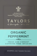 2 Specialty Teas  from Taylors of Harrogate  -  Organic Peppermint & Chamomille image 2