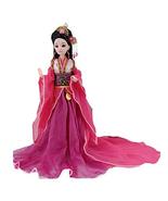 Gentle Meow China Ancient Ball-Jointed Doll Fushcia Chinese Ancient Cost... - $44.80