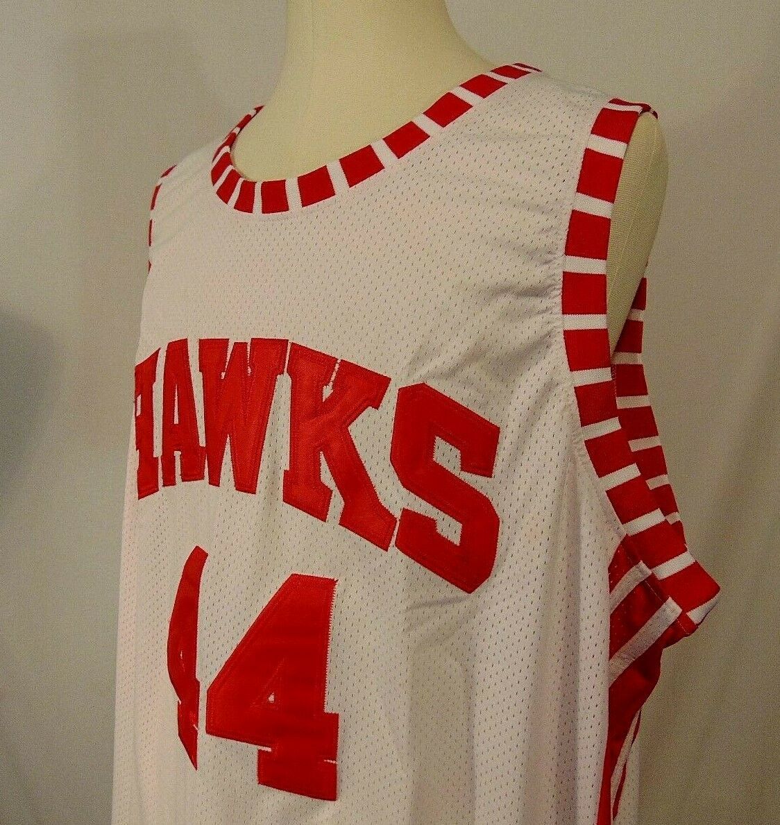 Pistol Pete Maravich #44 Atlanta Hawks NBA Jersey Mens 60 Mitchell