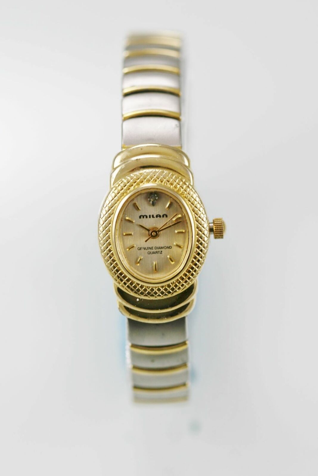 Milan Watch Women Stainless Silver Gold Stretch Water Resistant 