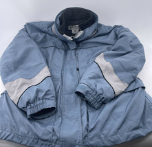 Vintage Columbia Blue Snowcap Bugaboo 3-In-One Ski Coat Jacket Fleece Wo... - $42.76