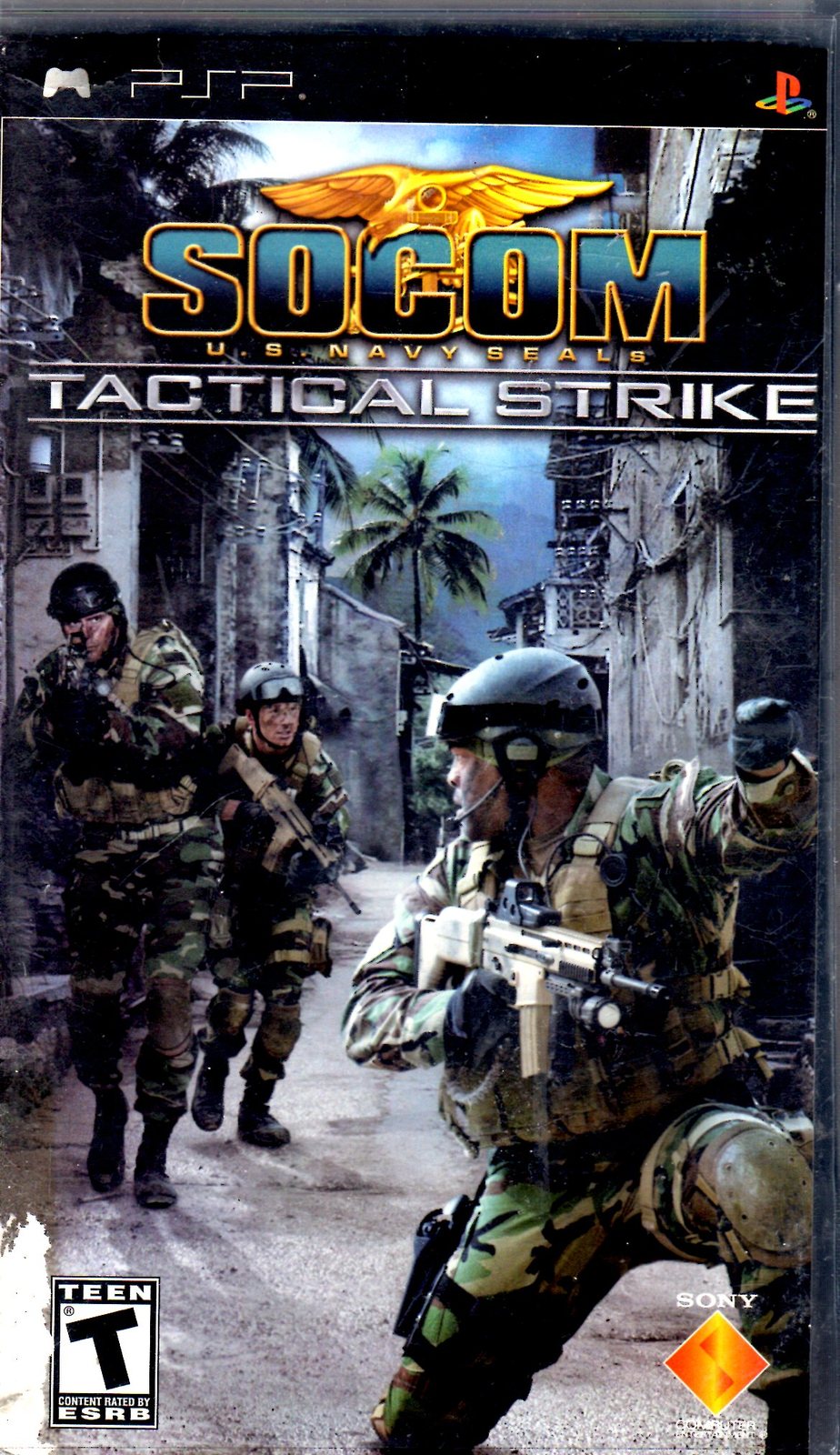 PSP - SOCOM - Tactical Strike - Video Games