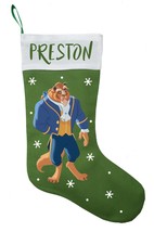 Beast Christmas Stocking - Personalized and Hand Made Beauty and the Beast Chris - $33.00