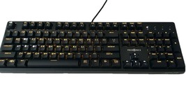 Micronics X40 Mechanical Gaming Keyboard English Korean Jixian Optical (Black) image 2